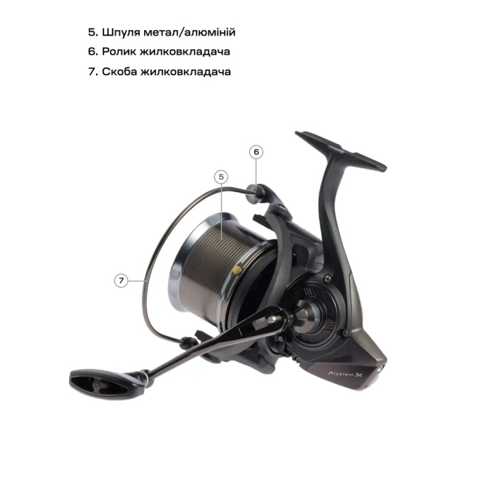 Катушка Brain Mission SE Reel 9000 12+1 BB 4.1:1  