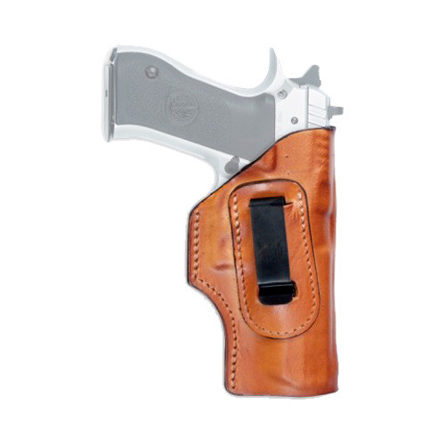 Кобура Front Line поясная скрытого ношения кожа тефлон для Glock 19/23/32 коричневый (FL3218U) 