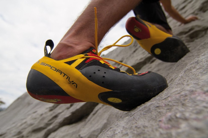 Скальные туфли La Sportiva Genius Red / Yellow, размер 41  