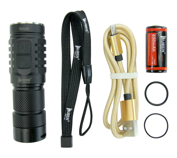 Ручной фонарь Wuben TO10R, 650 лм  