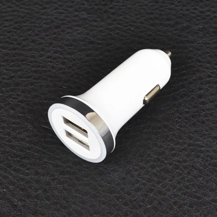 Зарядное устройство автомобильное RCF-R8 12V - 2xUSB (2A)  