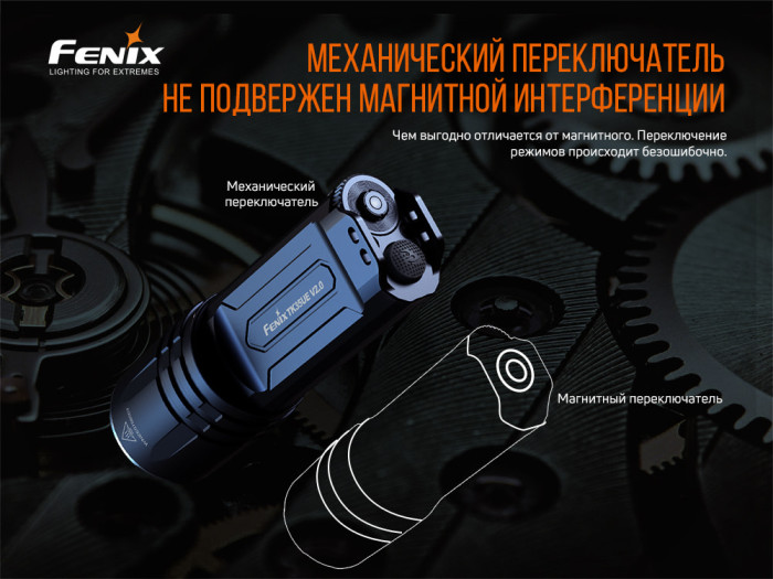 Тактический фонарь Fenix TK35UE V2.0 (3 х LUMINUS SST40, ANSI 5000 лм, 18650)  