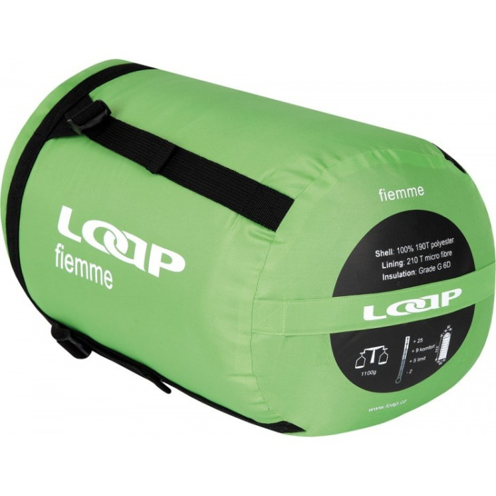 Спальный мешок Travel Extreme Loap Fiemme blue, левый  