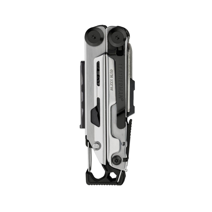 Мультиинструмент Leatherman SIGNAL BLACK & SILVER, синтетический чехол, картонная коробка  