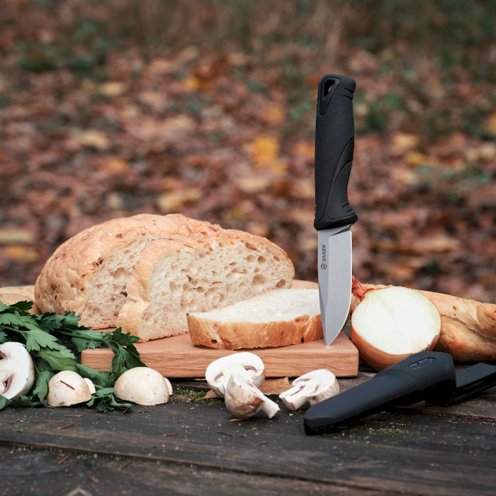 Нож Ganzo G807-BK черный с ножнами  