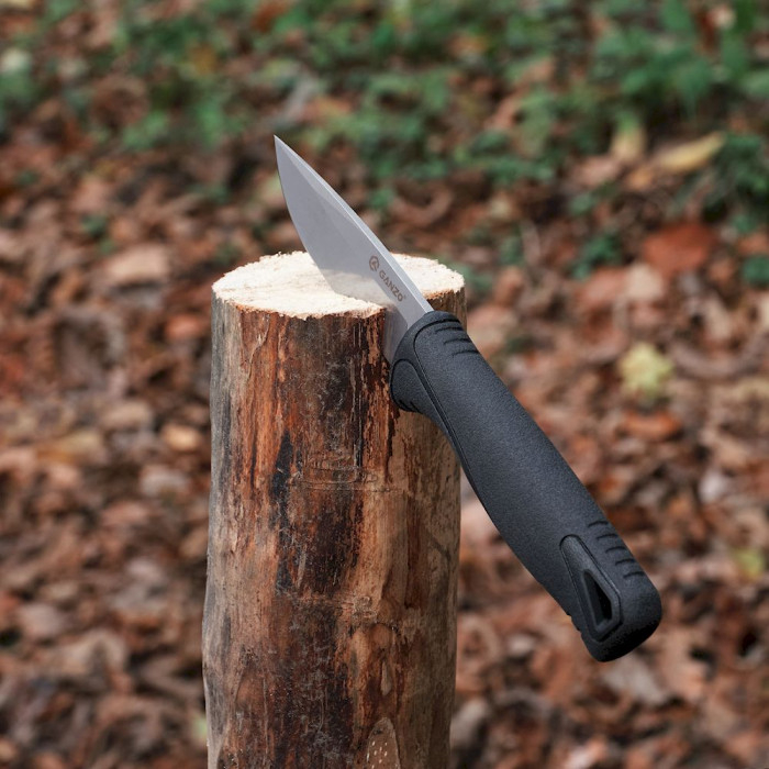 Нож Ganzo G807-BK черный с ножнами  