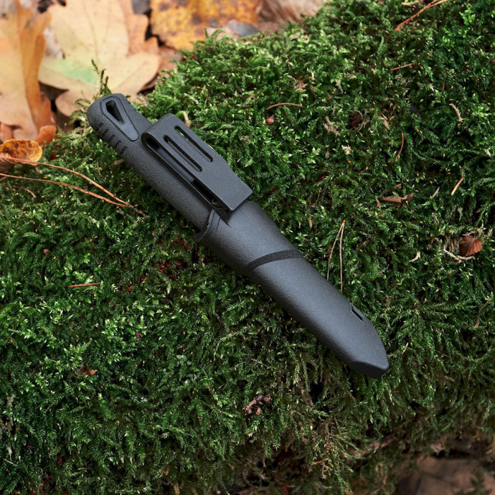 Нож Ganzo G807-BK черный с ножнами  