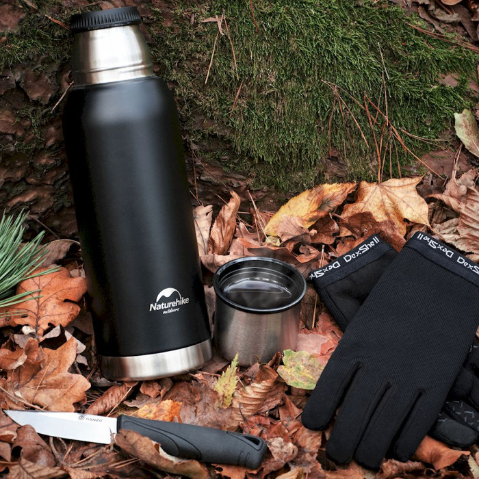 Нож Ganzo G807-BK черный с ножнами  