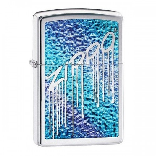 Зажигалка Zippo Fuzion Liquid Logo 29097 