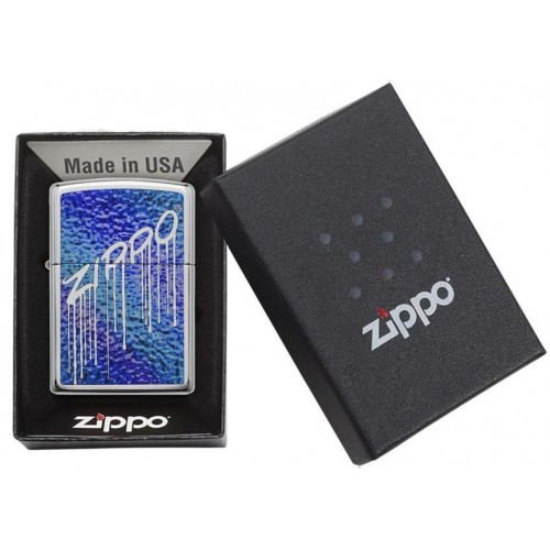 Зажигалка Zippo Fuzion Liquid Logo 29097  