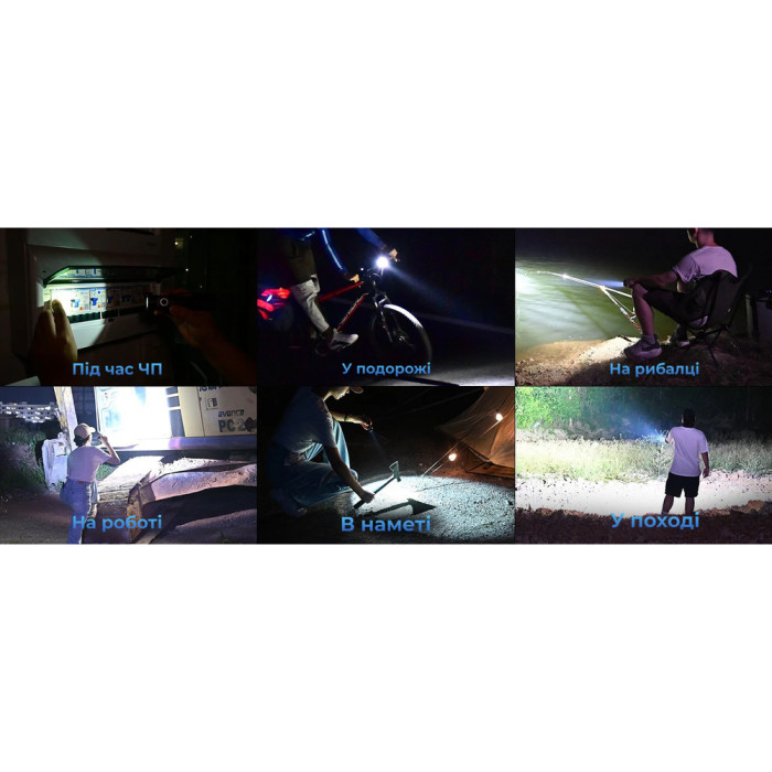 Фонарь Wuben C2, черный  