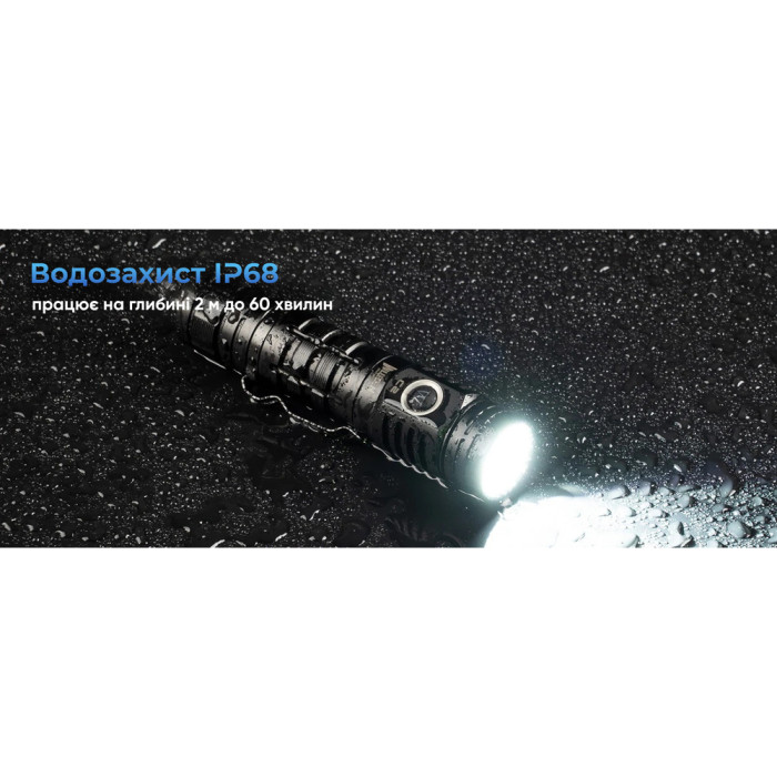 Фонарь Wuben C2, черный  