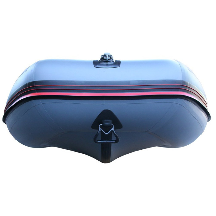 Надувная лодка Elling Пилот 400, киль, серая  