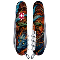 Складной нож Victorinox CLIMBER ZODIAC Сапфировый дракон 1.3703.Z3260p