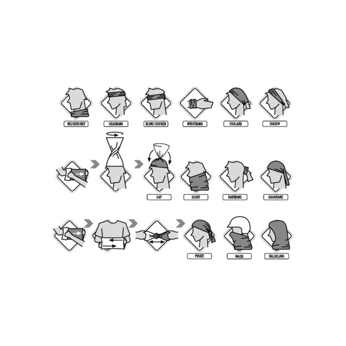 Шарф-труба Buff Original Line-Up Sea  