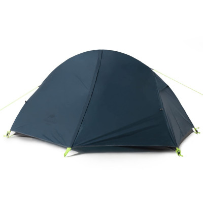 Палатка сверхлегкая одноместная с футпринтом Naturehike Cycling 1 NH18A095-D, 210T, темно-синяя