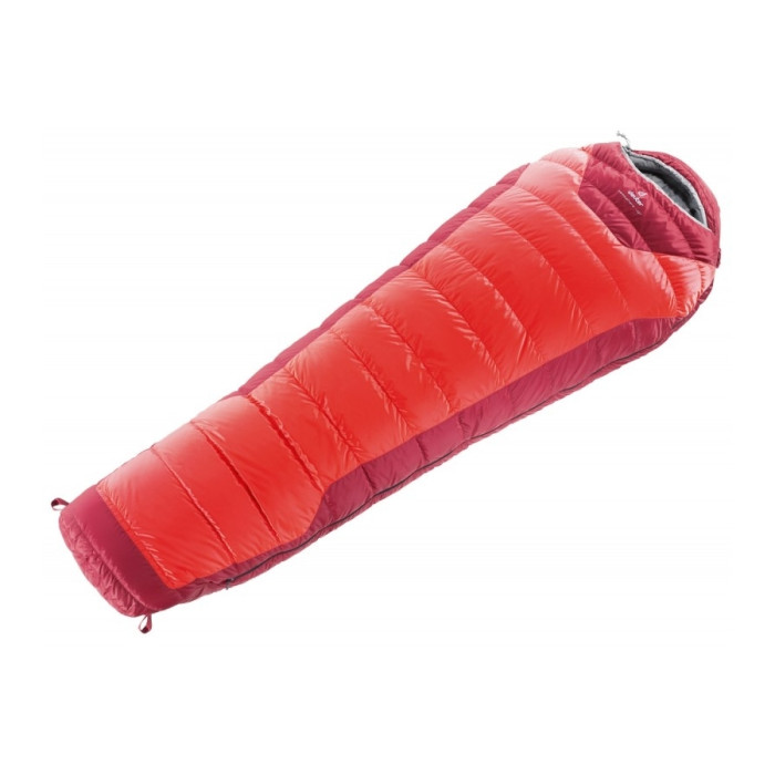 Спальный мешок Deuter Neosphere -10° L, fire-cranberry, левый 