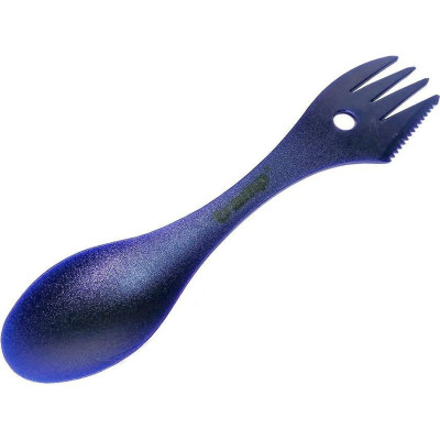 Ложка-вилка пластиковая Tramp UTRC-069, blue