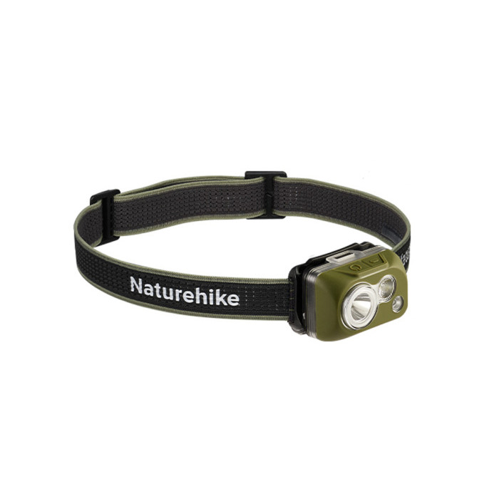 Фонарь налобный Naturehike CNK2300DQ016, зеленый  