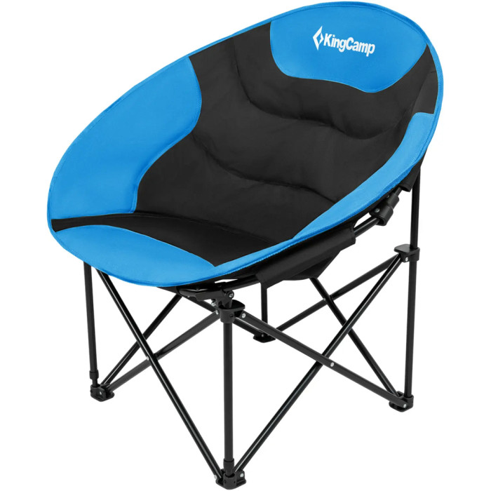 Кресло раскладное KingCamp Comfort Moon, black/blue  