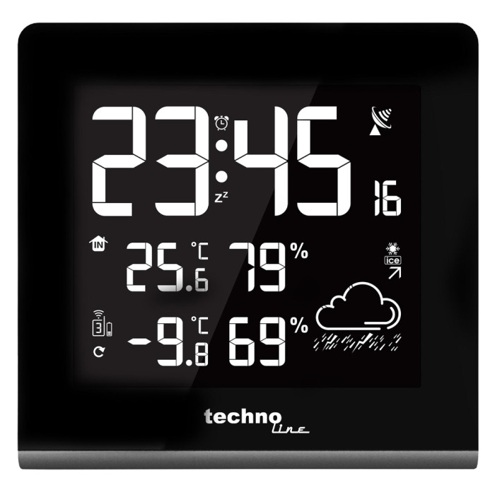 Метеостанция Technoline WS9065 Black (WS9065)  