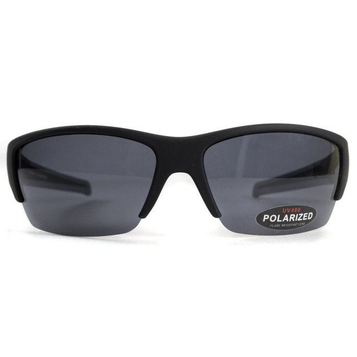 Очки BluWater Daytona-2 Polarized (gray) черные  