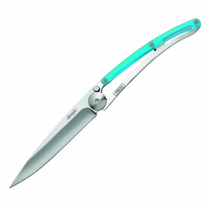 Нож Deejo Colors 27 g (голубой)  