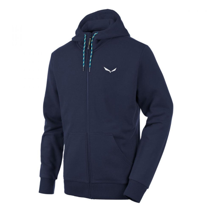 Флис мужской Salewa Solidlogo 2 CO M FZ HDY 25787/3990 синий, XL  
