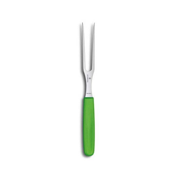Кухонная вилка Victorinox Carving Flat (зеленая)  