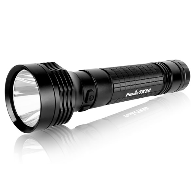 Поисковый фонарь Fenix TK50 , серый LED R5, 255 люмен  