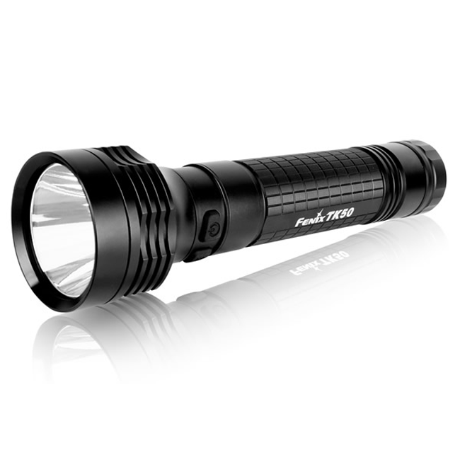 Поисковый фонарь Fenix TK50 , серый LED R5, 255 люмен 