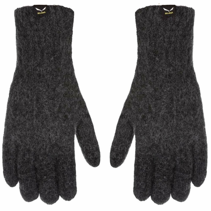 Рукавицы Salewa WALK WOOL GLOVES - серые, L  