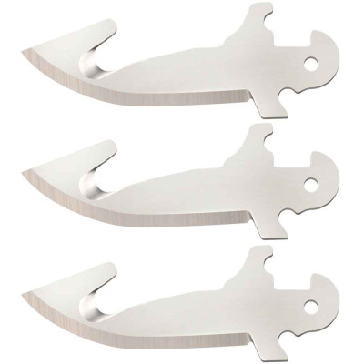 Клинок ножа Cold Steel Click-N-Cut Gut Hook , 3шт/уп
