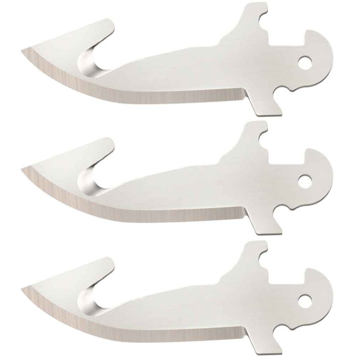 Клинок ножа Cold Steel Click-N-Cut Gut Hook , 3шт/уп 