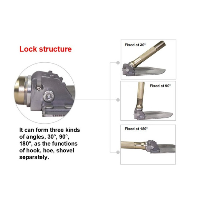 Мультифункциональная тактическая лопата Kyson KS-803  