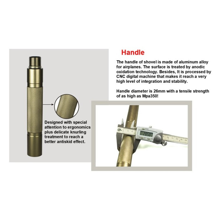 Мультифункциональная тактическая лопата Kyson KS-803  