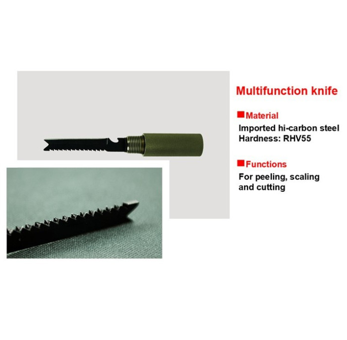 Мультифункциональная тактическая лопата Kyson KS-803  