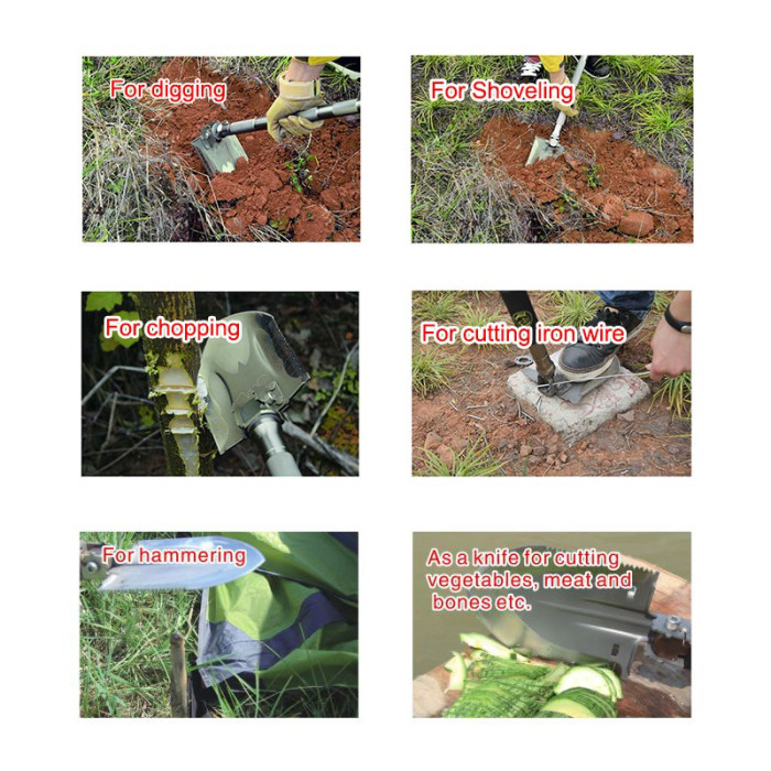 Мультифункциональная тактическая лопата Kyson KS-803  