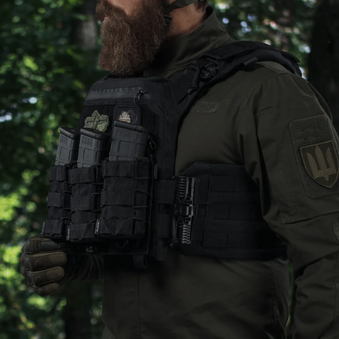 Плитоноска (PRO). Черного цвета  