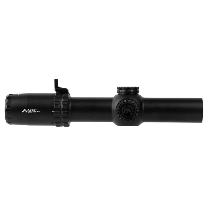 Прицел Primary Arms SLx 1-10×28, SFP, ACSS Griffin M10S, 0.5 MOA (Illuminated) black  