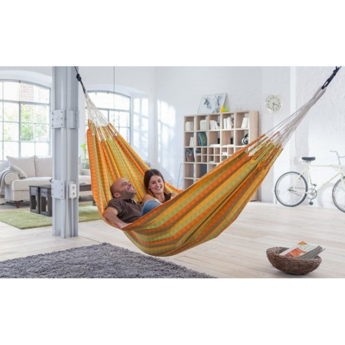 Гамак двухместный La Siesta Carolina CAH16-5 citrus  