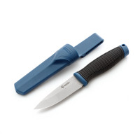 Нож Ganzo G806-BL голубой с ножнами (повреждена упаковка)
