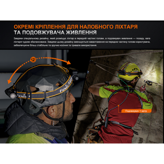 Удлинитель питания Fenix ​​ARB-LP21 для фонаря HM75RSE с функцией Power Bank  