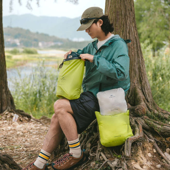 Гермомешок Naturehike CNK2550XB012, 8 л, желтый  