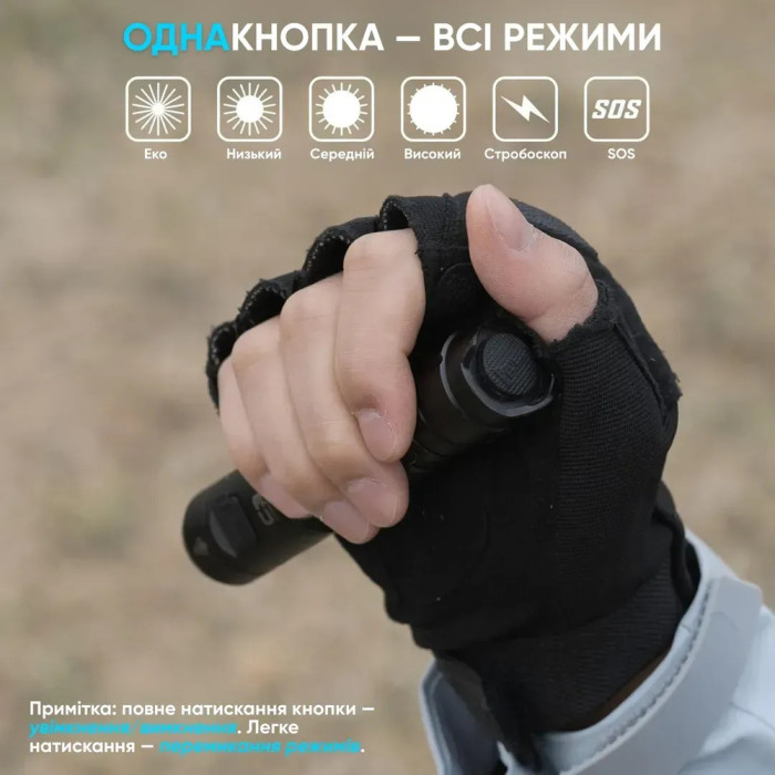 Фонарь Wuben C3, зеленый  