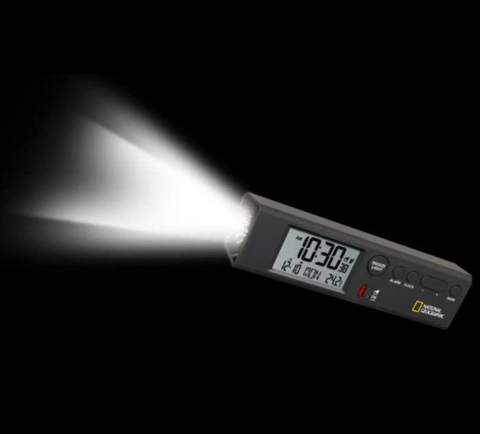 Часы National Geographic Thermometer Flashlight Black (Special Offer)  