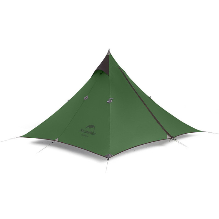 Палатка сверхлегкая с острой верхушкой Naturehike NH17T030-L, темно-зеленая  