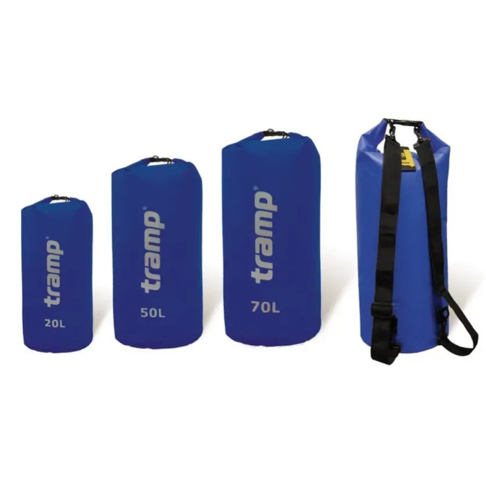 Гермомешок Tramp PVC blue 70л UTRA-069  