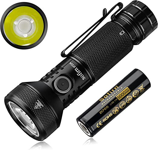 Фонарь Sofirn IF22A, черный (открытая упаковка/ремонт светодиодной подкладки)  