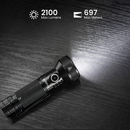 Фонарь Sofirn IF22A, черный (открытая упаковка/ремонт светодиодной подкладки)  